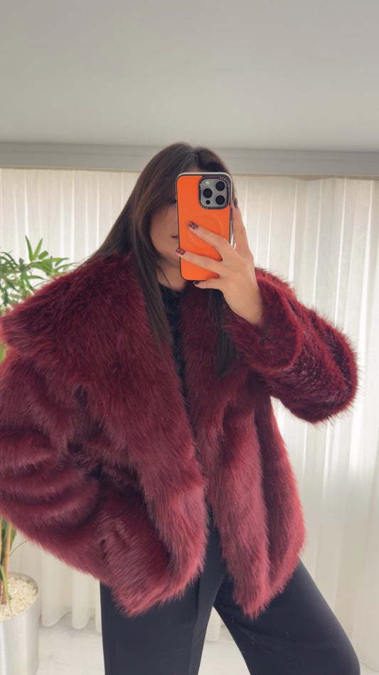 Premium Kalite Şal Yaka Kürk