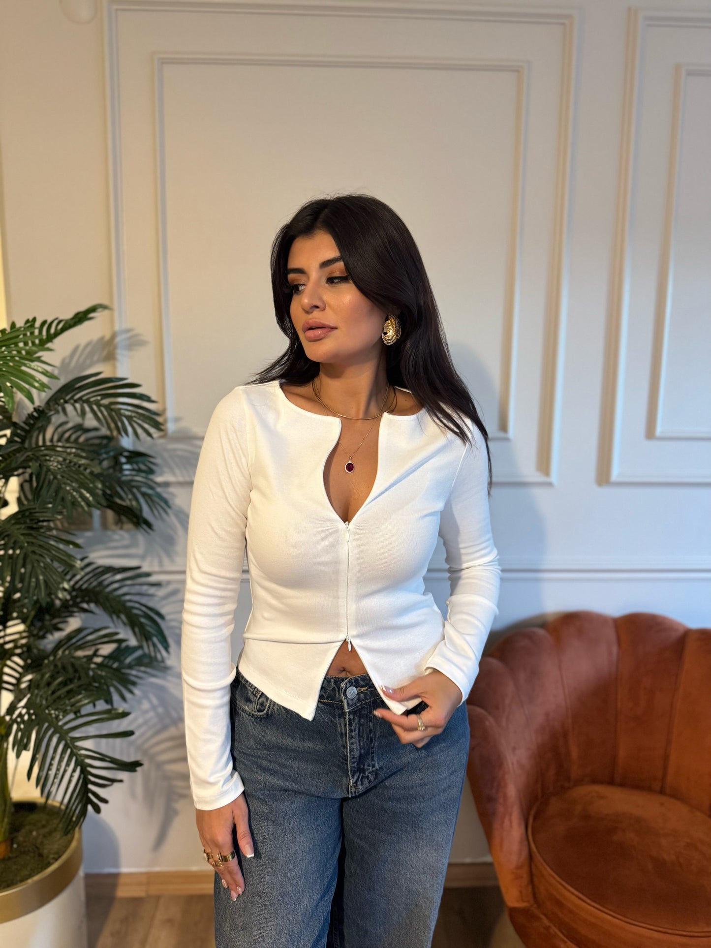 Dlvn fermuarlı top