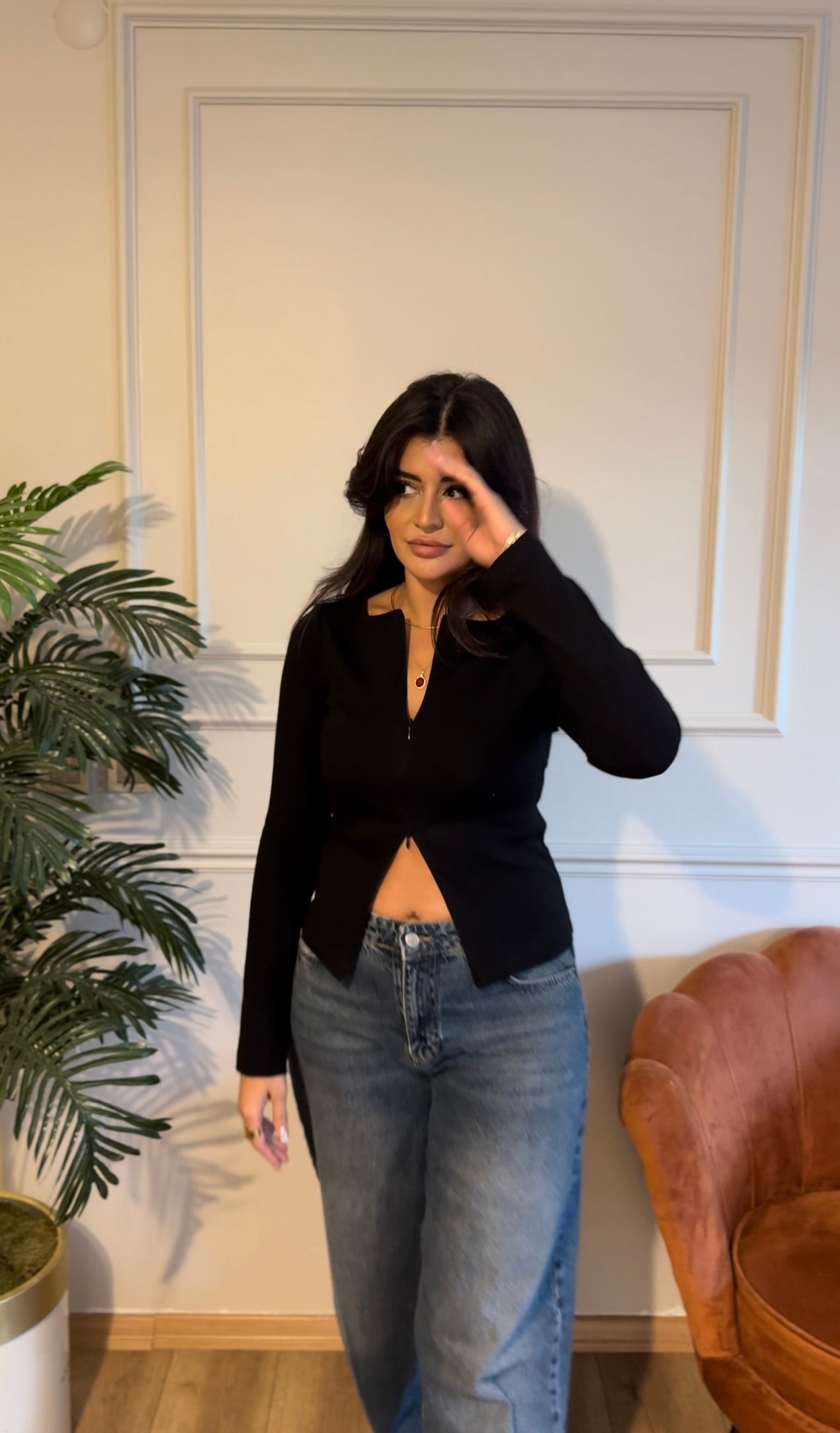 Dlvn fermuarlı top