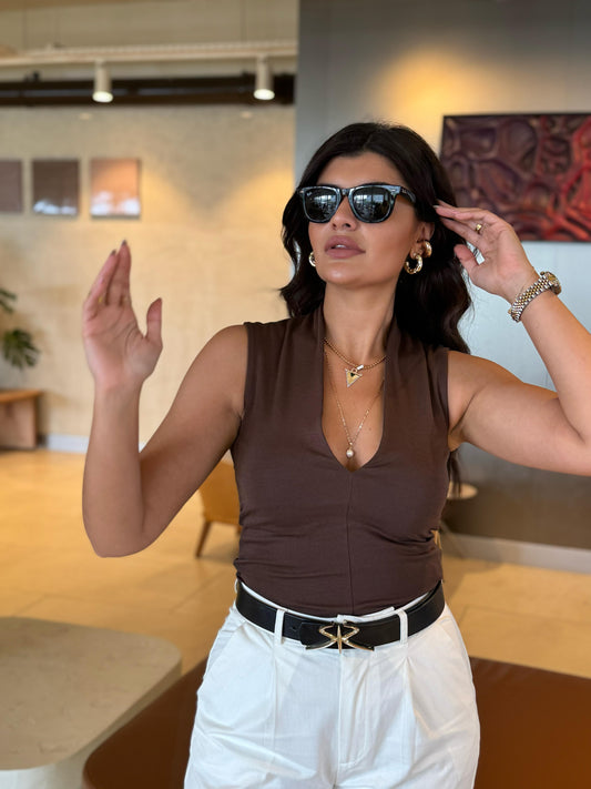 Dlvn Marka V Yaka Bluz | Rich Brown