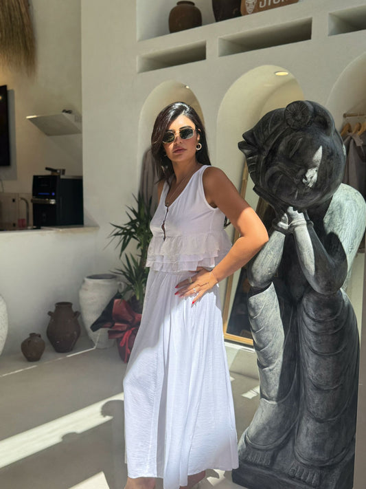 Kirinkil Kumaş Takım | Beyaz