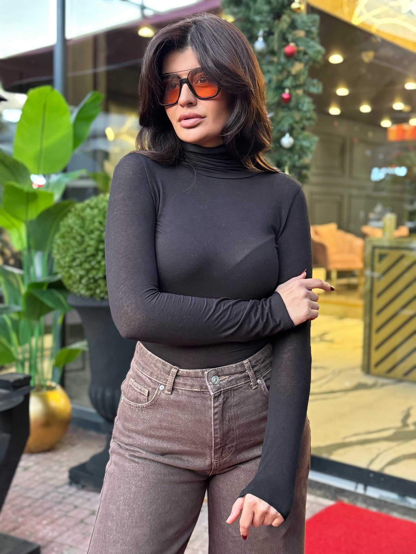 Balıkçı kaşmir bluz